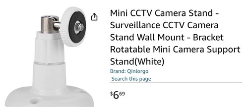 Mini supporto per telecamera